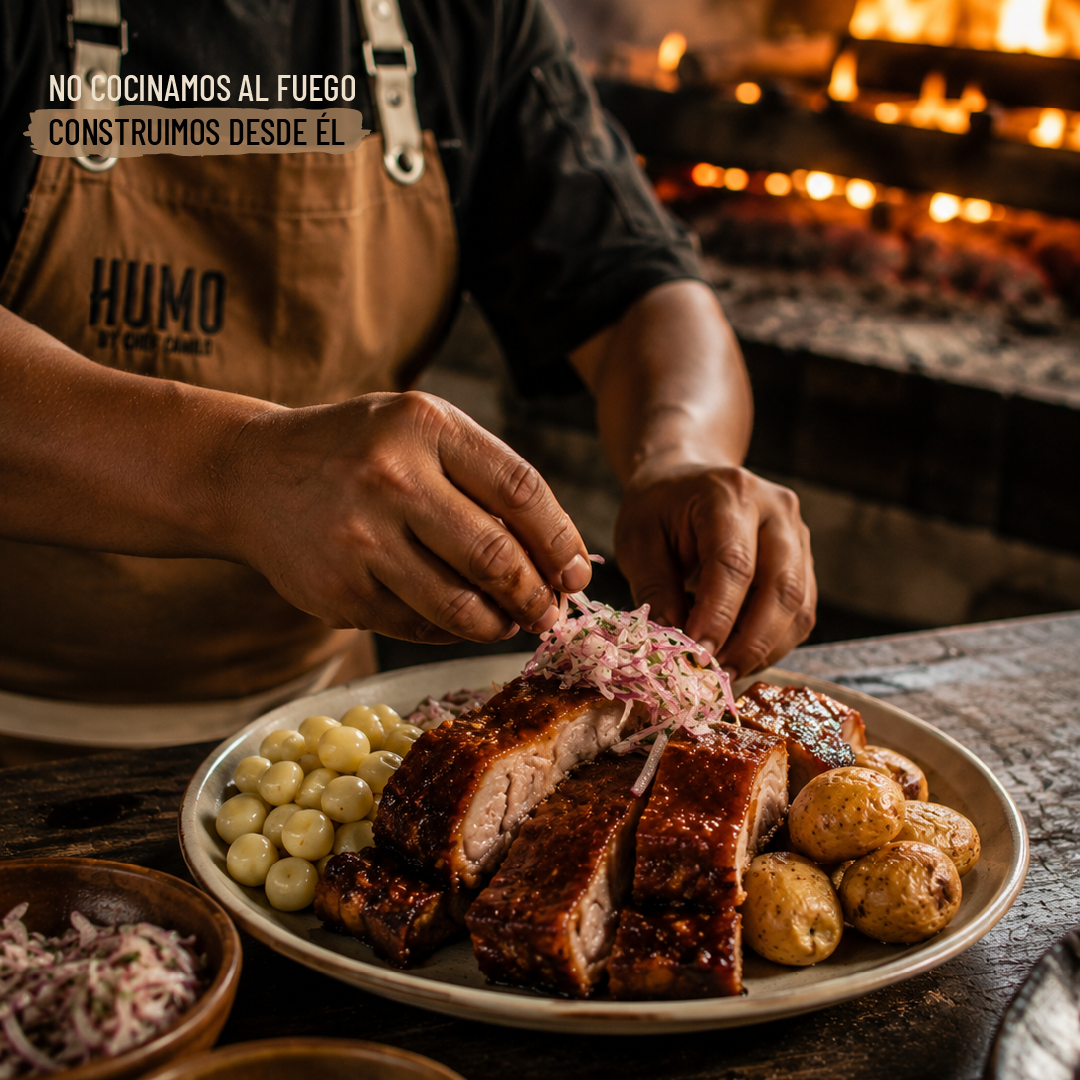 Leña, fuego, humo — HUMO by Chef Cavero