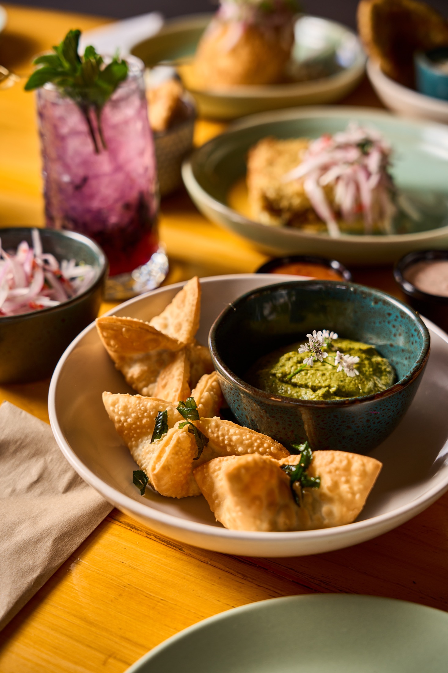 Empanadas de rocoto relleno at HUMO by Chef Cavero